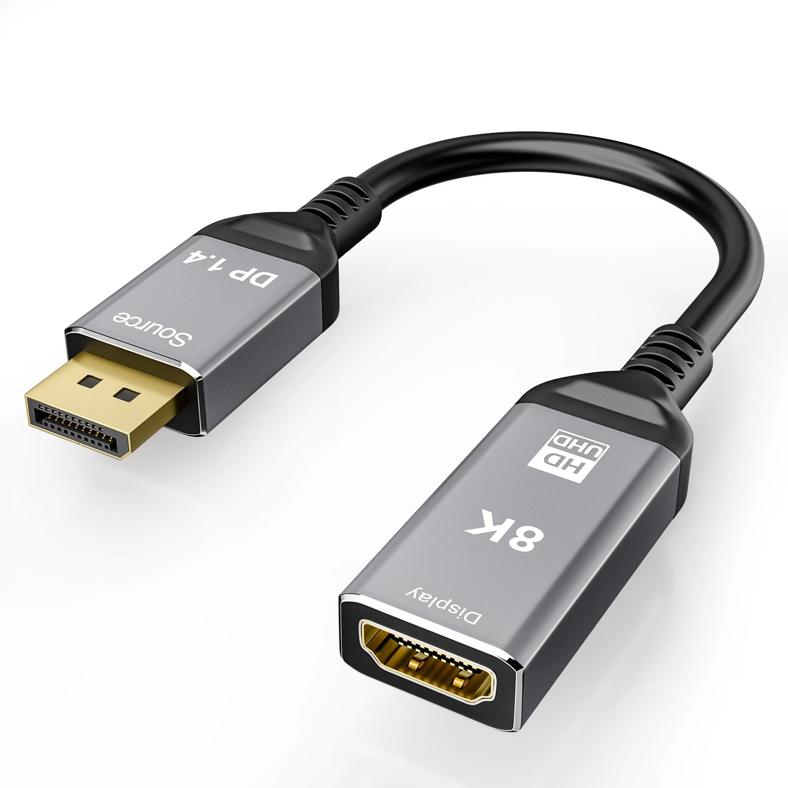 Venda por grosso de fábrica 8K para conversor HDMI2.1 Dp1.4 HD