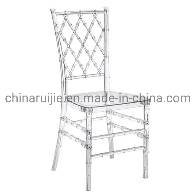 Cheap Cost Plastic Injection Mold of Full Transparent Wedding Table Adult Chair Mould