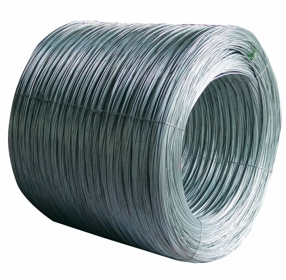 Supply Construction Sites with Hot DIP Galvanized Wire Rod Bright Building Wire Round