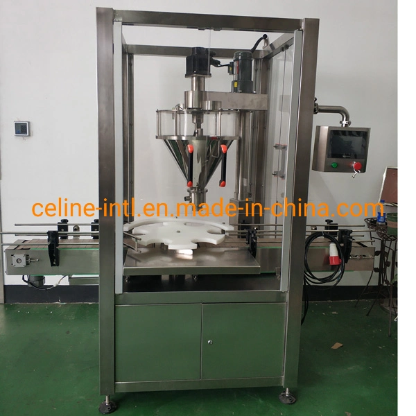 Chemical Industry Detergent Washing Powder Bottle Can Jar Tin Filling Packing Machine