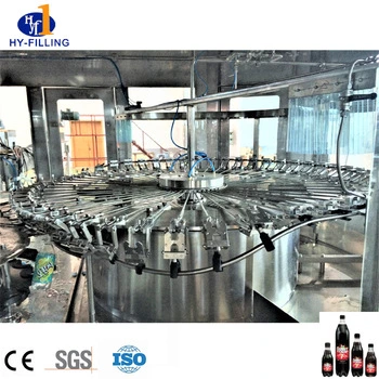 CSD Carbonated Soft Drink/Beverage E Production Line/Plant/Monoblock Bottle Washing Filling Capping Machine