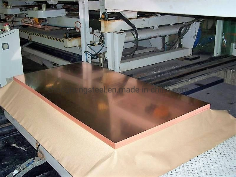 Plate/Sheet Pure Copper Sheet for Red Cooper Sheet/Plate Cheapest C12200 Copper China Copper Alloy Bronze Wholesale/Supplier Price 99.90%