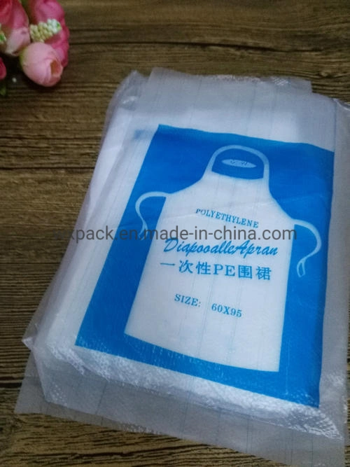 Disposable Plastic PE Flat Salon Apron