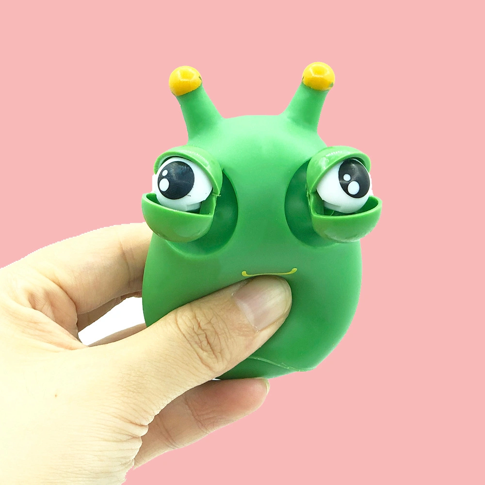 Wholesale/Supplier Caterpillar Popping Outeyes Novelty Stress Relief Fidget Toy for Kids Baby