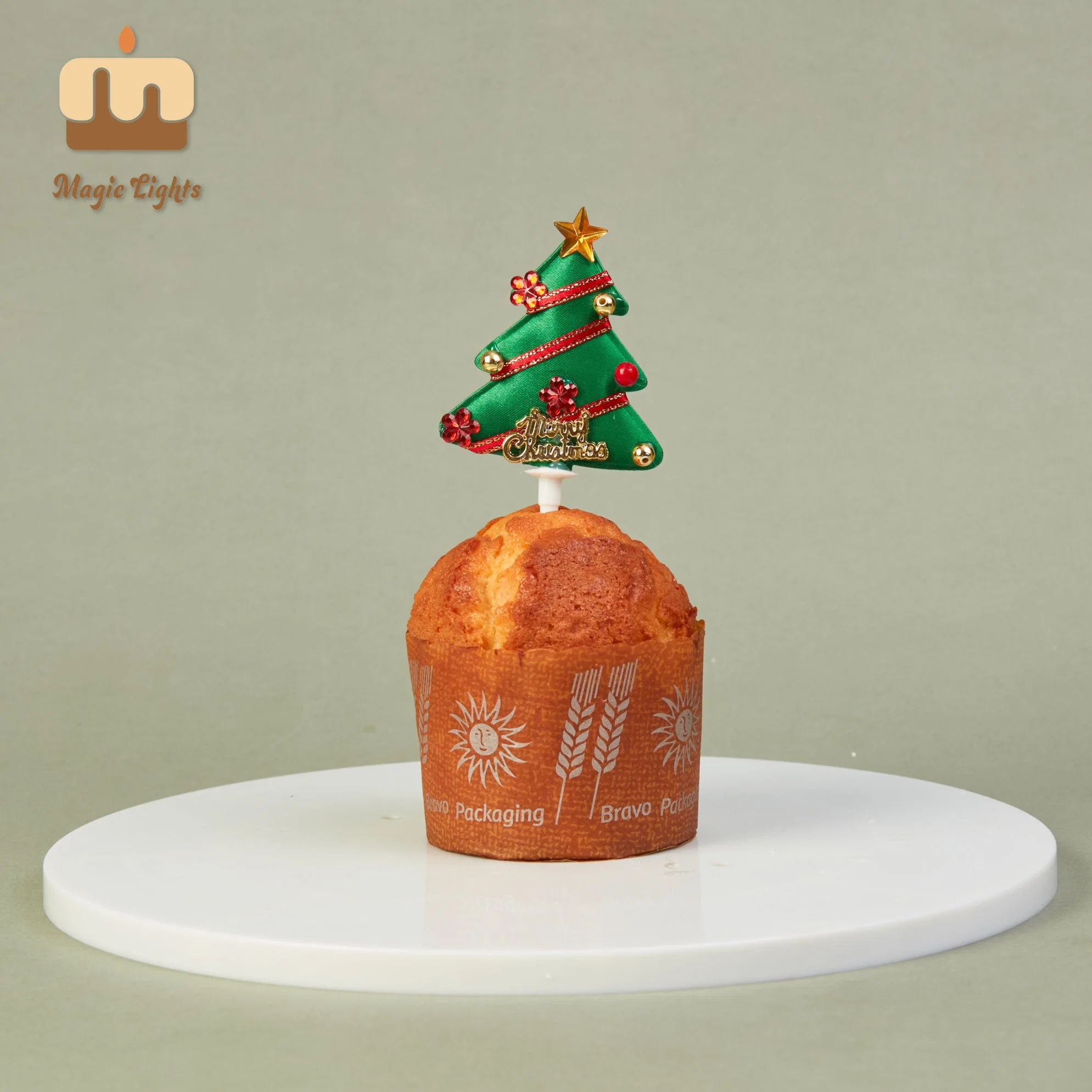 Feliz aniversário bolo decoração Topper bolo de Natal peças de decoração