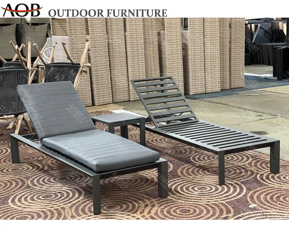 Modern Garden Hotel Resort Patio Outdoor Furniture Beach Chair Sun Lounger Sunbed