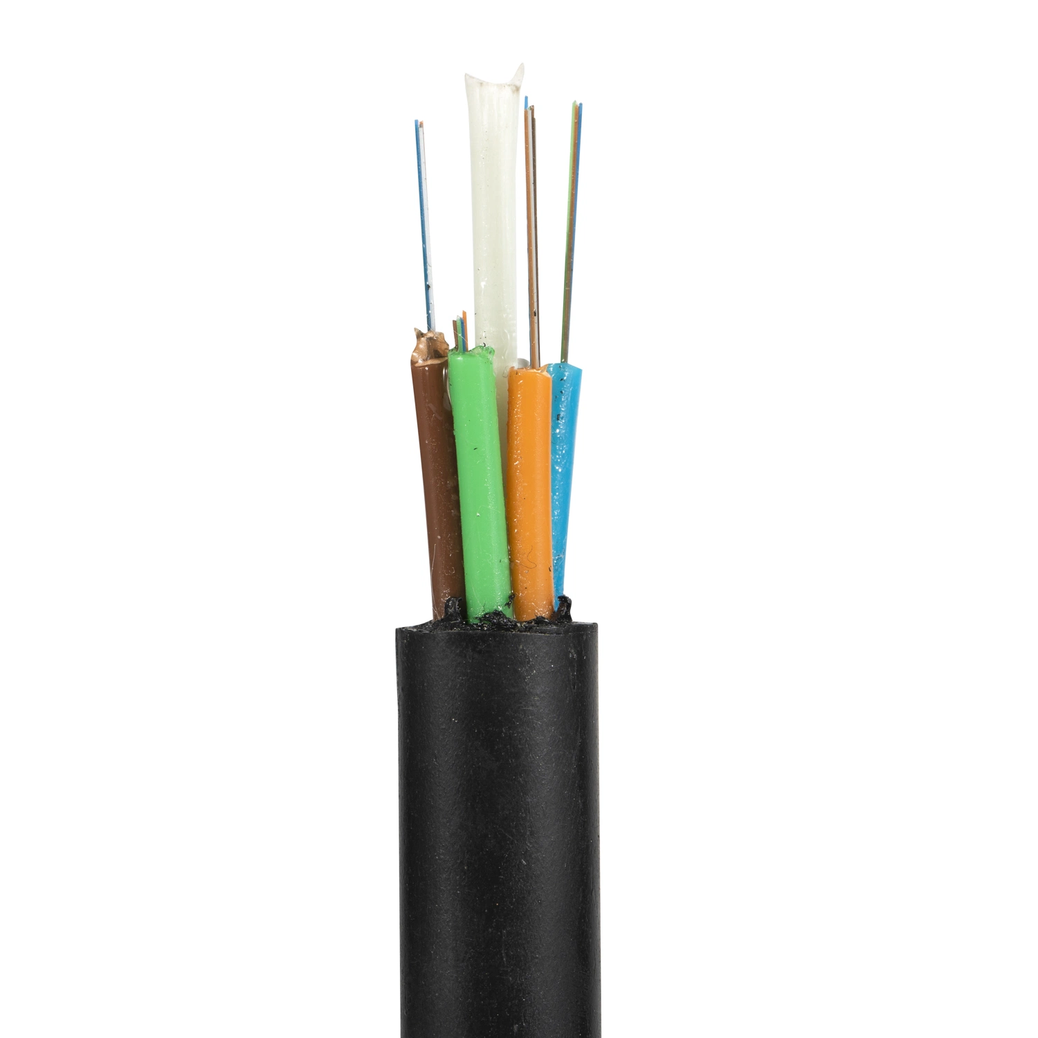 Outdoor Single Mode G652D Fibre Cable GYFTY with FRP 48 Core Fiber Optic Cable GYFTY