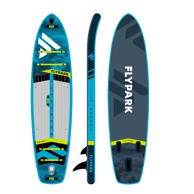 Tabla de stand up de Surf Paddle inflable de la calidad de la gota del puntada