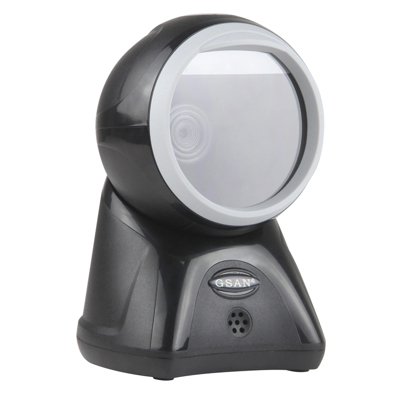 High Speed Desk Desktop Omnidirectional 1d 2D Barcode Scanner