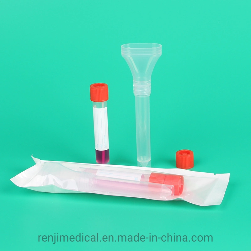 Disposable Test Tube Collecting Device DNA/Rna Testing Saliva Collector Kit DNA Rna Test Sampling Tube Sampler