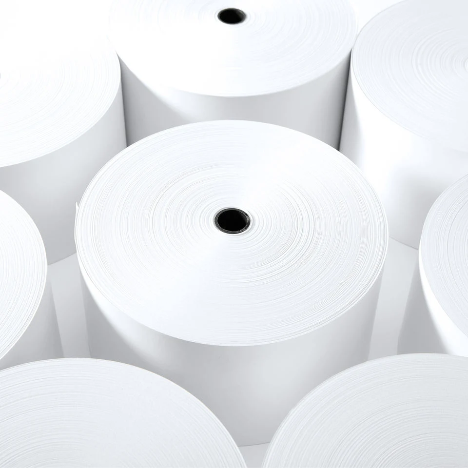 Customized Size Premium Quality Thermal Paper Till Roll Factory Cheap Cash Register Paper for Supermarket Bank Hotel Restaurant