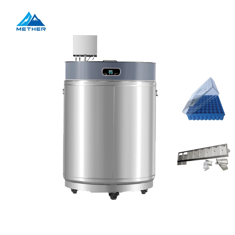 Mether Advanced Monitoring and Alarm System Liquid Nitrogen Tank for Total Sample Security Ydd-800-445r