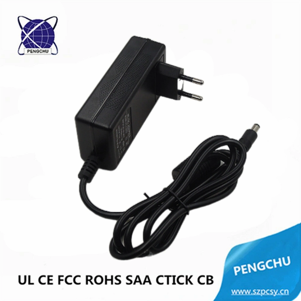 Pengchu eu wall charger 60w 12v 5a adaptador de corriente for LED / LCD/ CCTV Camera