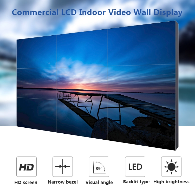 FHD Custom этапе фон наружной рекламы выставки LCD видео стены