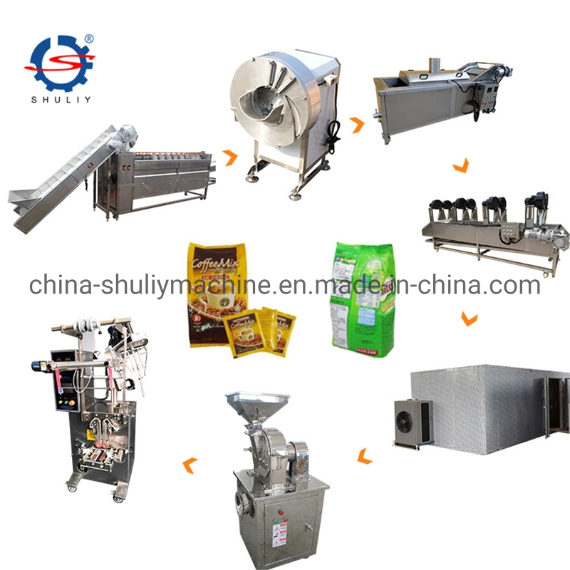 Hot Selling Ginger Powder Processing Line Masala Grinding Machine Garlic Powder Making Machine