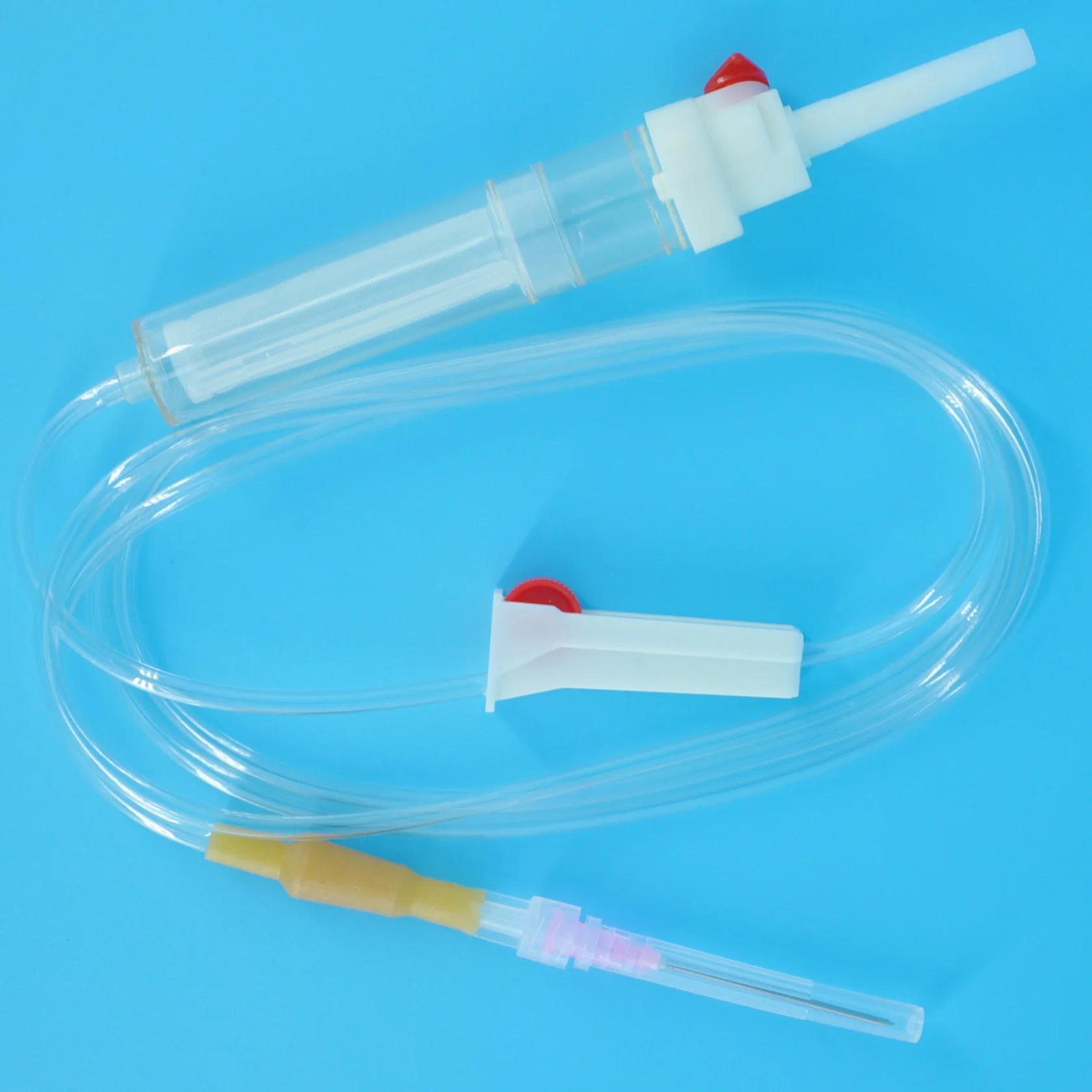 CE Certificated Medical Luer Lock Sterile Disposable Blood Transfusion Sets with Y Site with Needle