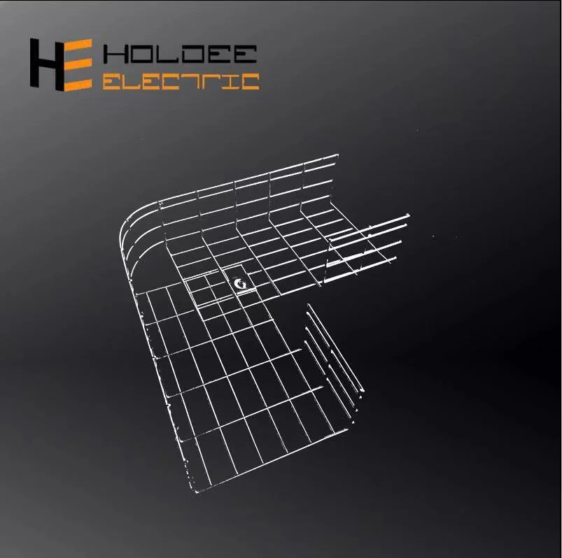 Plain Mild Steel Wire Mesh Cable Tray with 50 X 100 Pitches