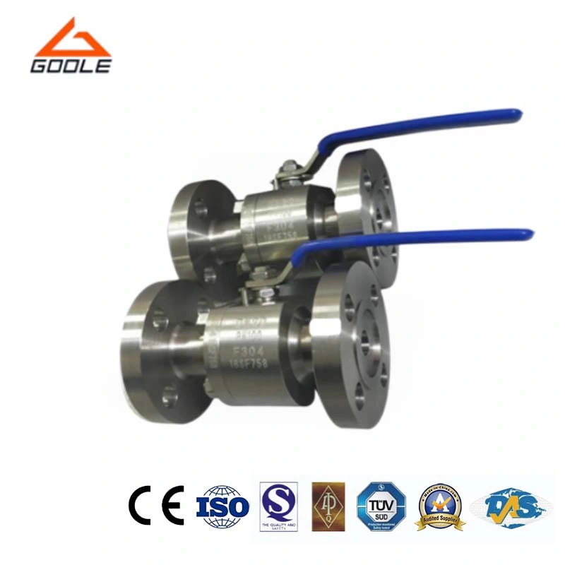 150lb Forged Steel Ball Valve, F304 Body, Reducer Bore, Flange End