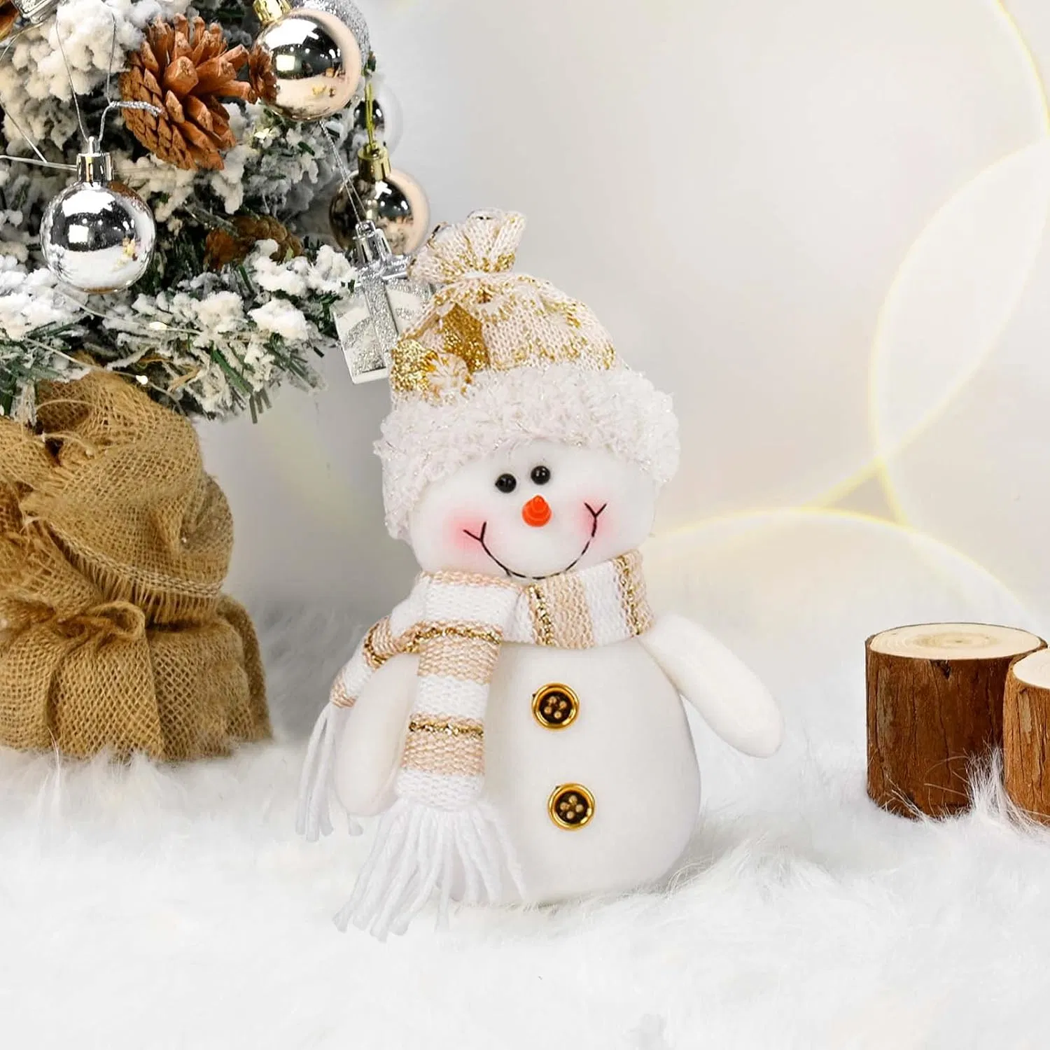 Детские игрушки D-Khaleesi Snowman Chilly Figure Soft Stuffed Plush Animal Подарок Xmas