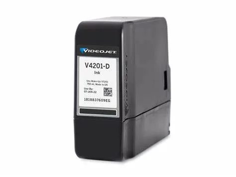 Videojet فارغ V4201-D مع شريحة أصلية من نوع Inkjet