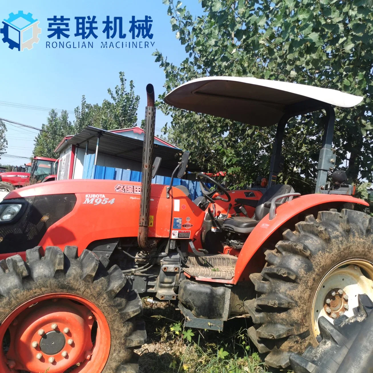 Second Hand Tractor Kubota M954K 95jp Agricultural Machinery Used Tractor for Sale