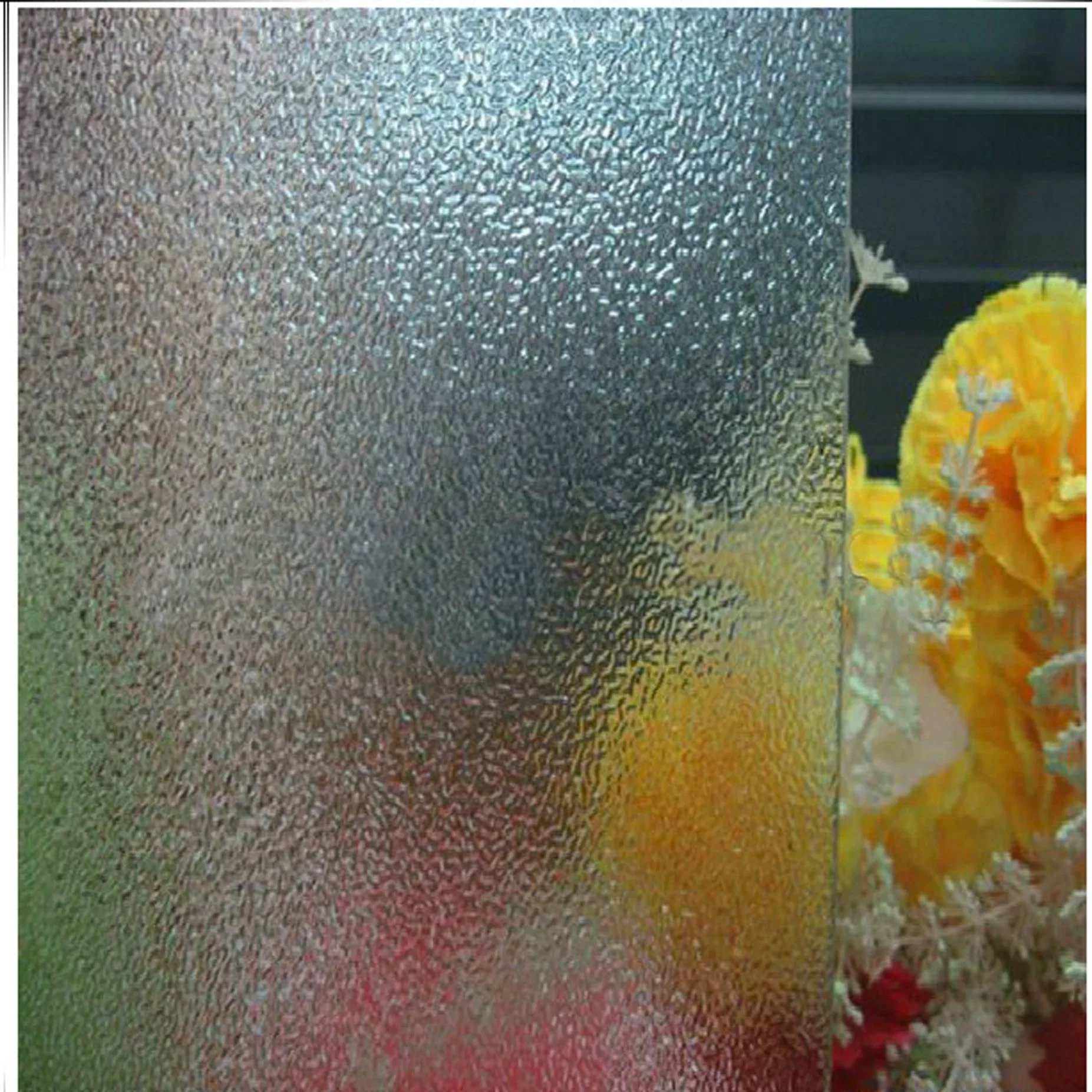 Patterned Figured Glass Thick 3mm 4mm 5mm Customized Pattern Colored Glass