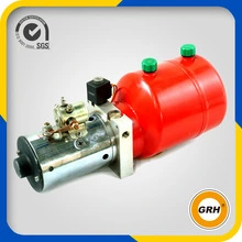 Pack horizontal con bomba de mano de la unidad de potencia hidráulica Mini ISO9001