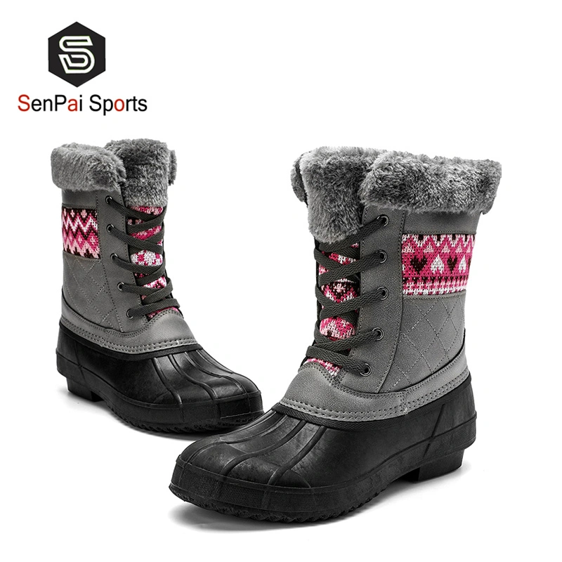 2022 Trending Fashion Athletic Shoes Women Size Outdoor Snow Duck Boots