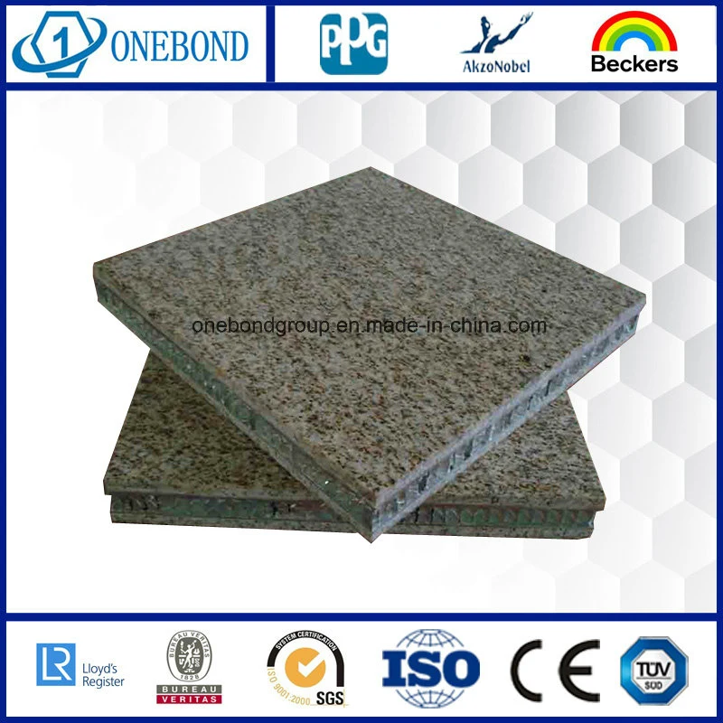 Surface Fiberglass Stone Honeycomb Panel for Decoration