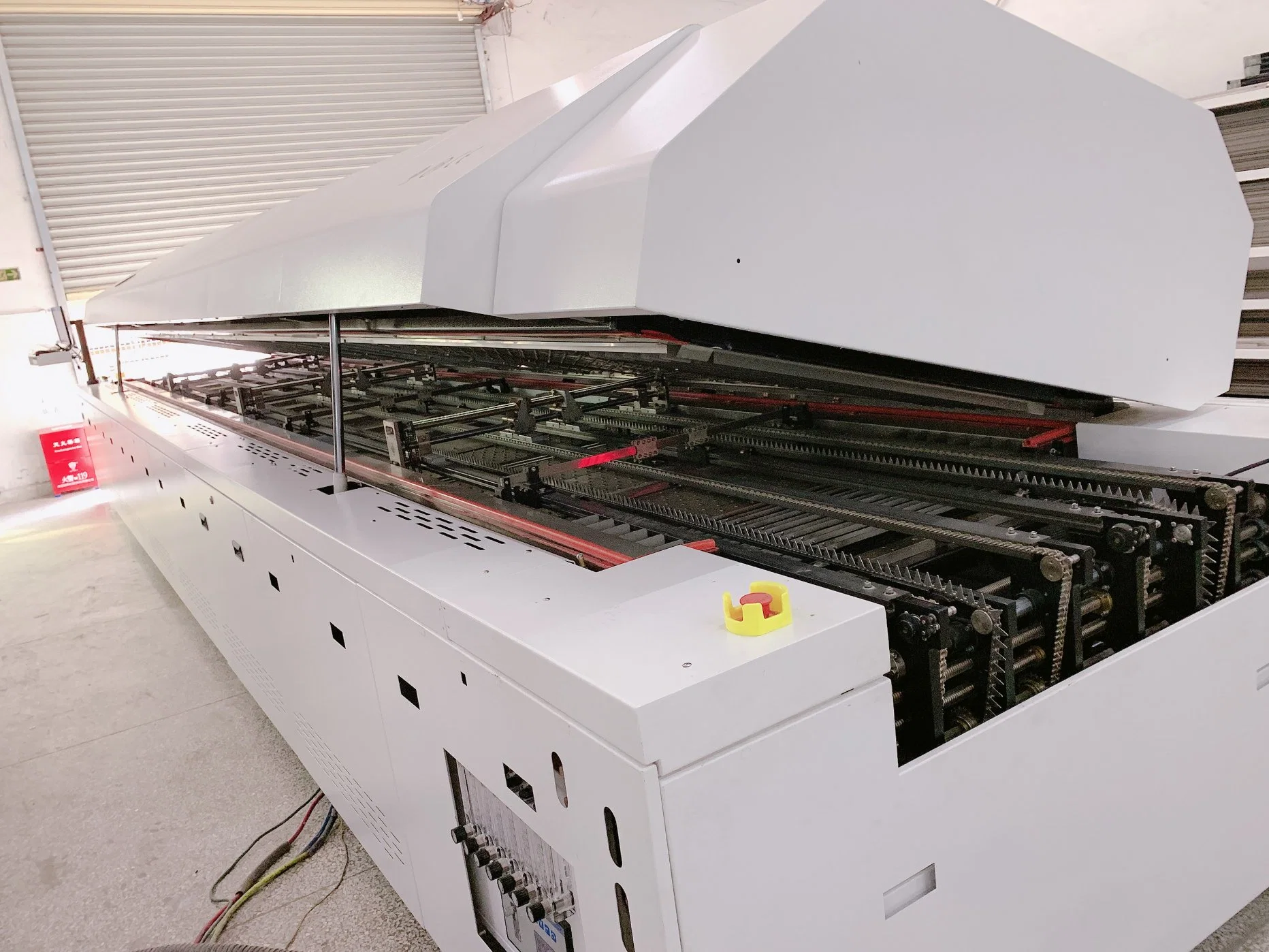 Dual-Track Lead Free 10 Zone SMT Nitrogen High Speed Reflow Oven GDK-1003D-N with CE for Assembly Line
