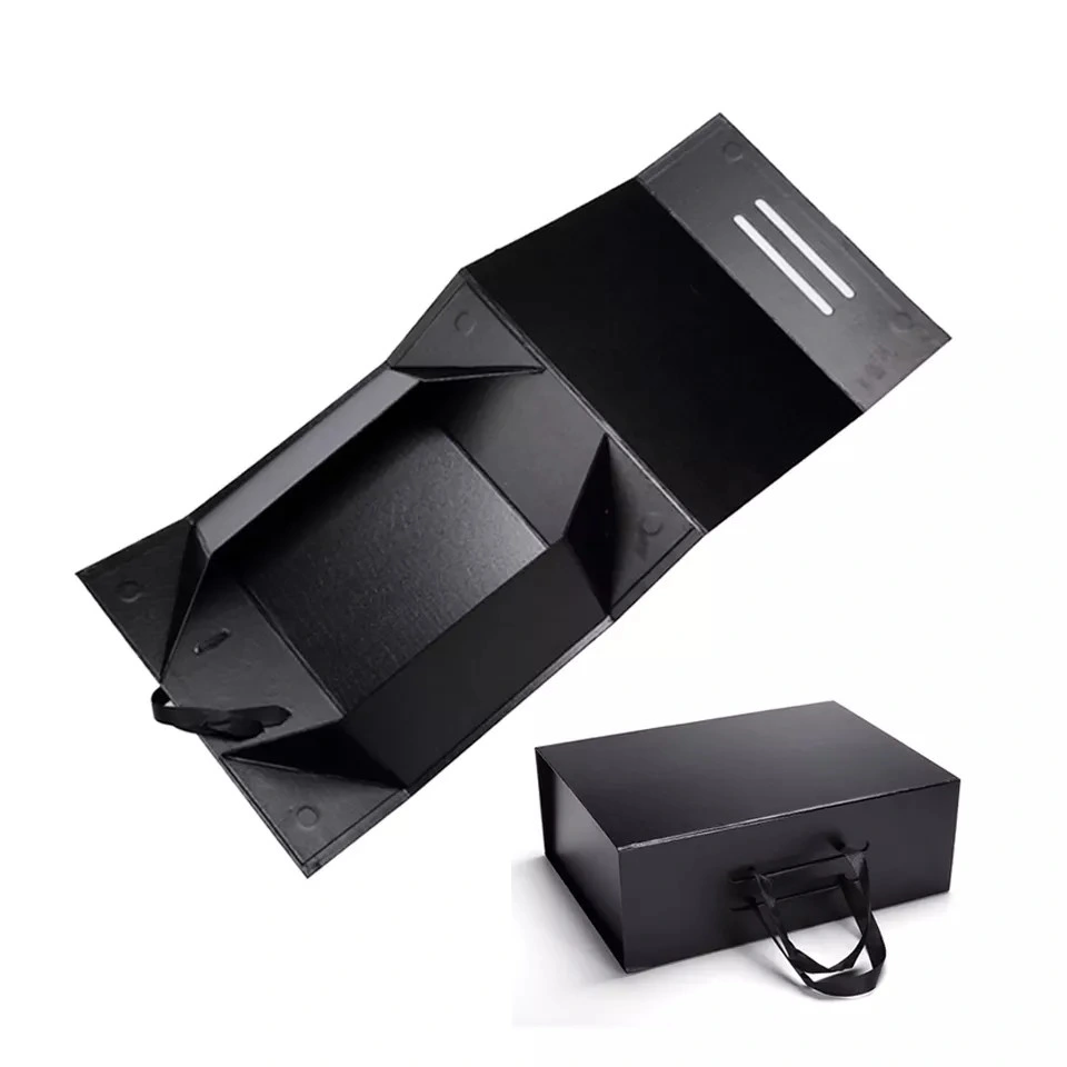 Matt Art zusammenklappbare Geschenk Custom Box aus Kunstpapier Und Karton magnetische Geschenk Faltschachtel