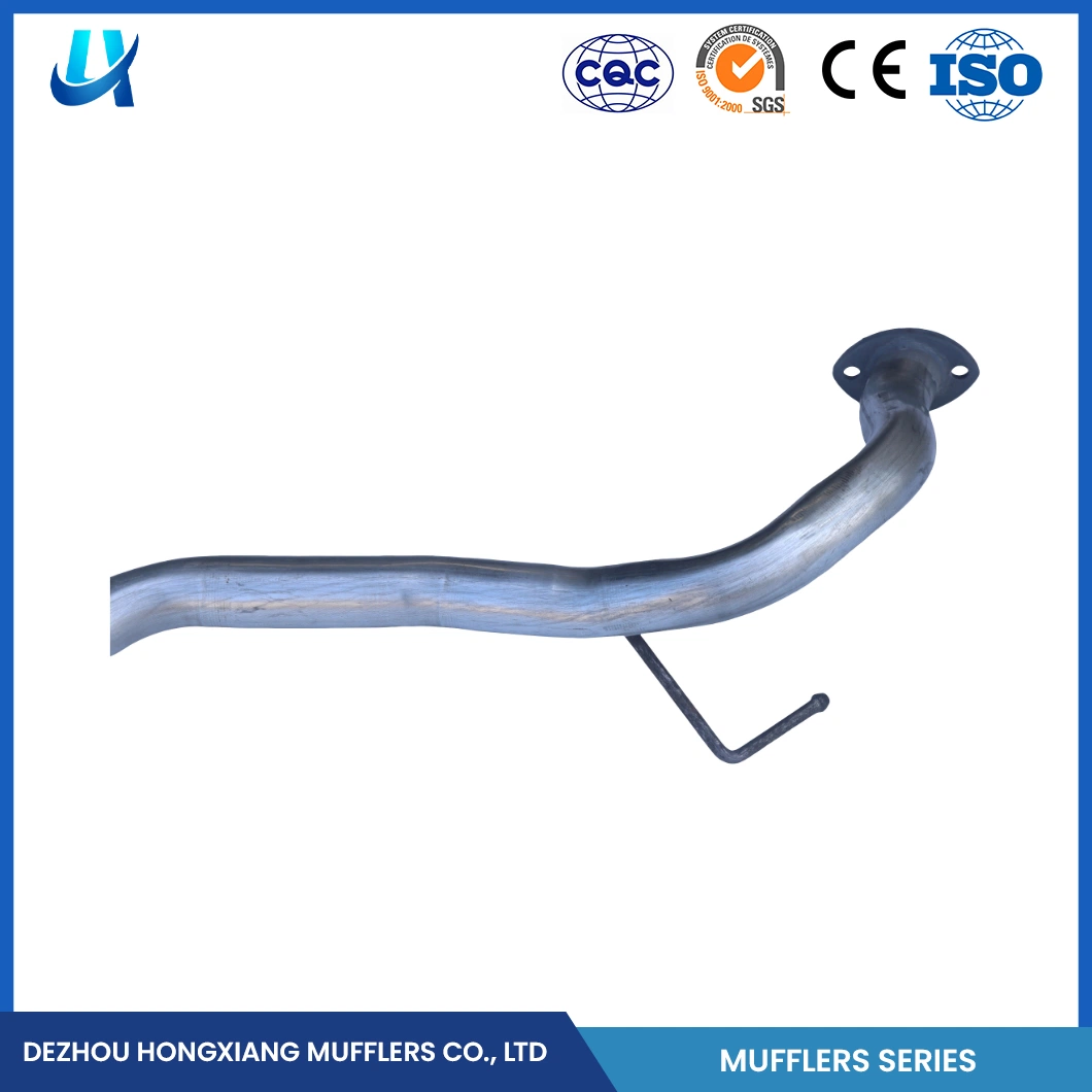 Hongxiang Muffler Silenciador China 4 Inch Round Muffler Factory ODM Custom Chrome Plating for Hyundai Muffler