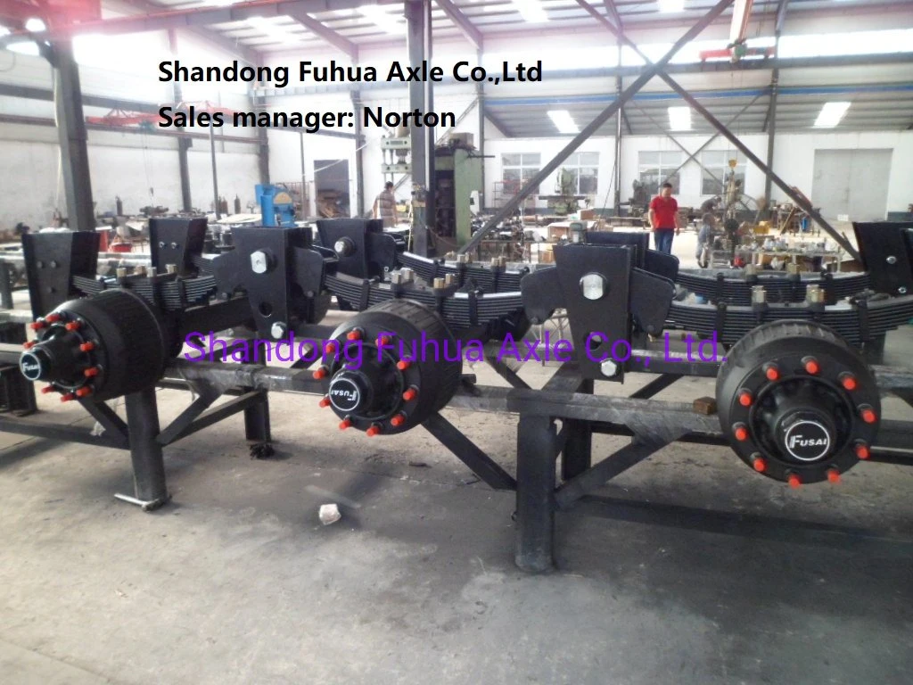 Heavy Duty Trailer Parts Suspension Germany BPW Type Suspension Saf Type Suspension Leaf Spring Suspension for Volvo Truck