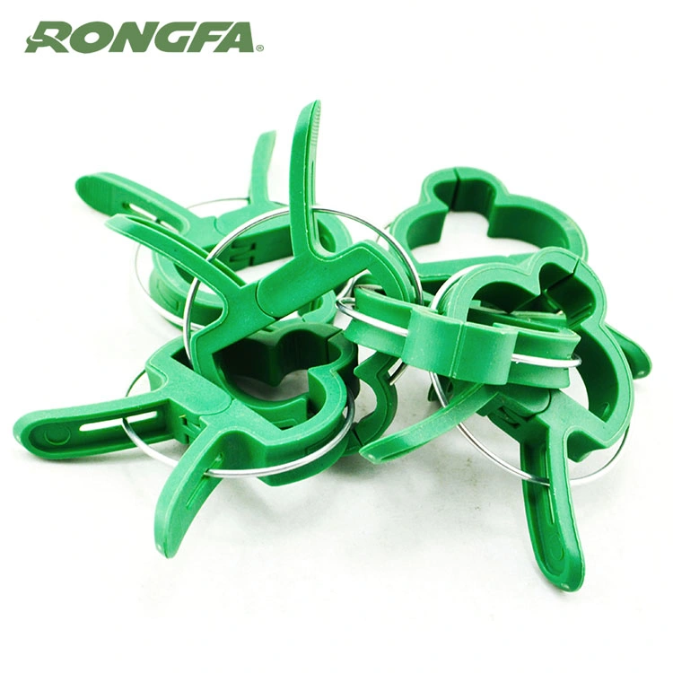 Garden Tool Plastic Plant Branch Clamp Support Fixing Clips Securing Plants to Frame Trellis