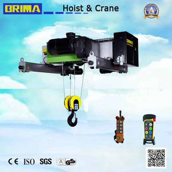 30/10ton England European Type Double Girder Electric Wire Rope Hoist Crane