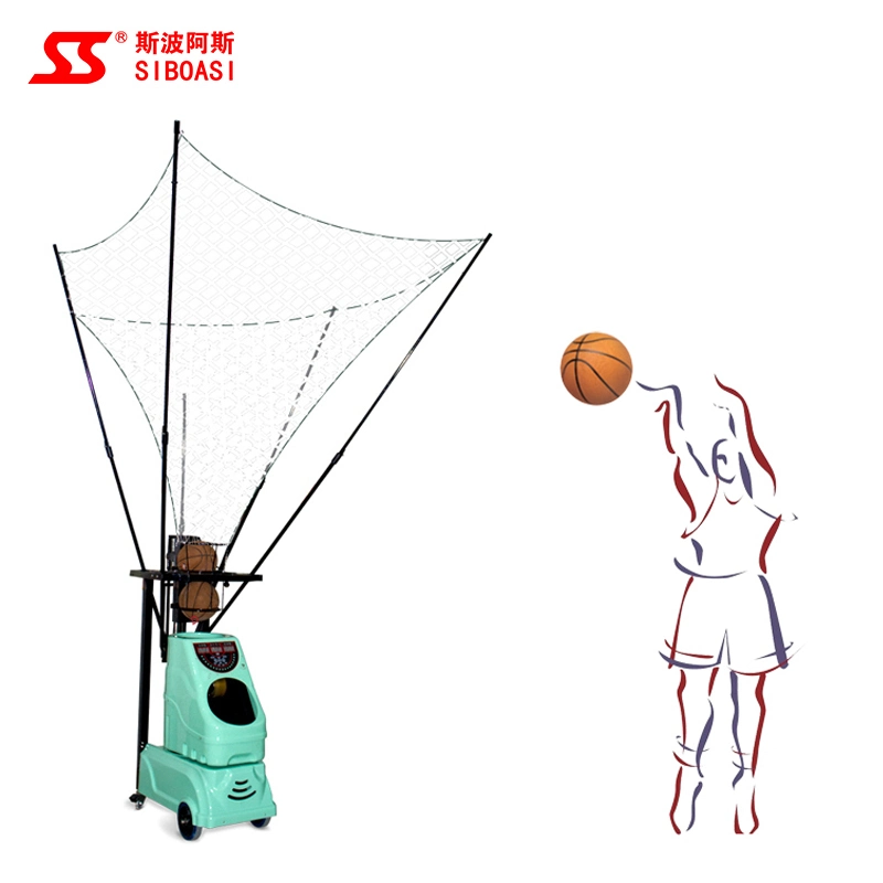 Automatic Basketball Pitching Machine for Students Training