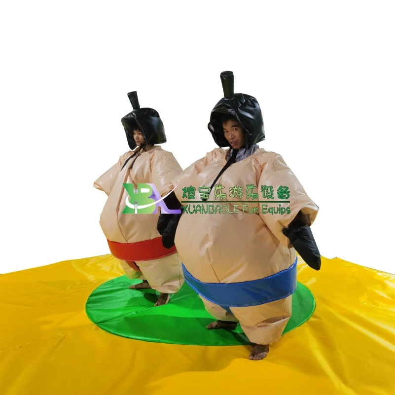 Adults Inflatable Foam Padded Sumo Wrestling Suits Fighting Set