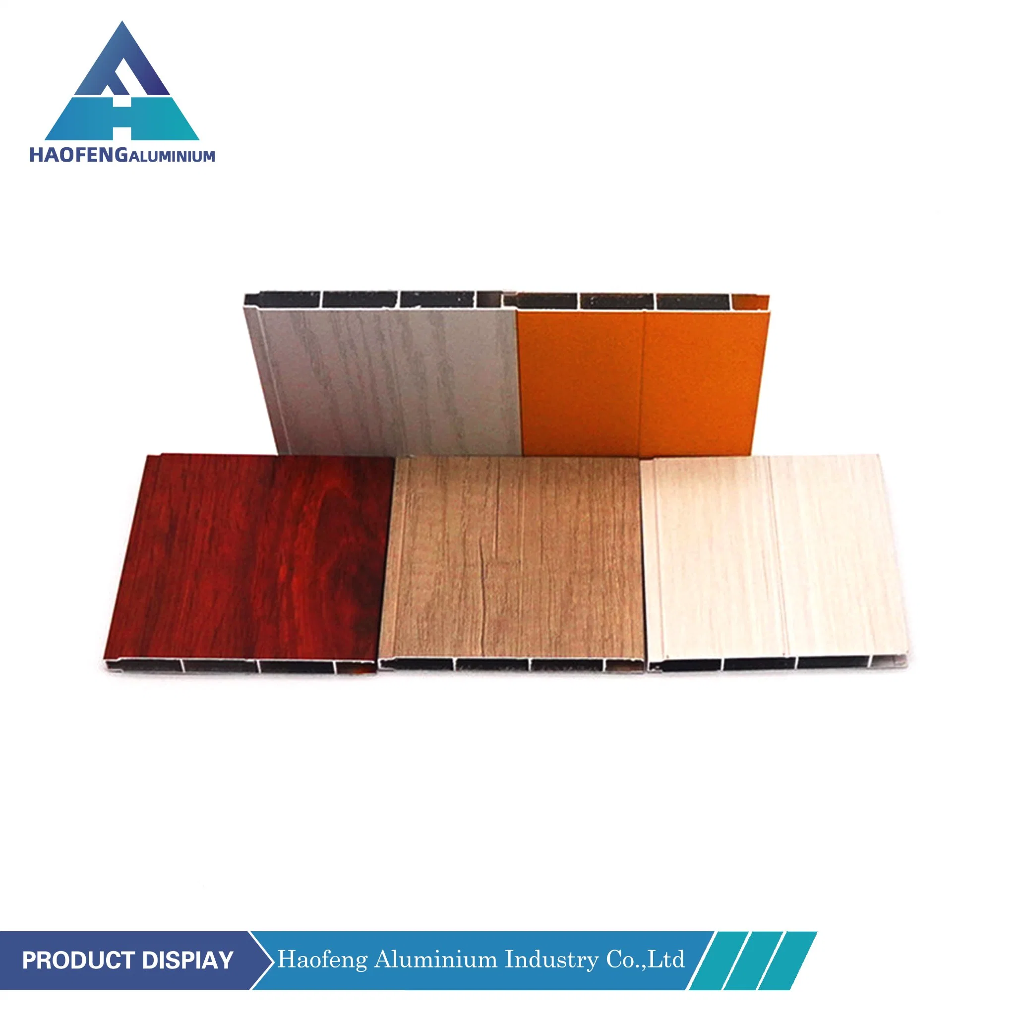 Wood Grain Aluminum Profile Aluminium Pour Portail Window Aluminum Frame High quality/High cost performance  Manufacturing