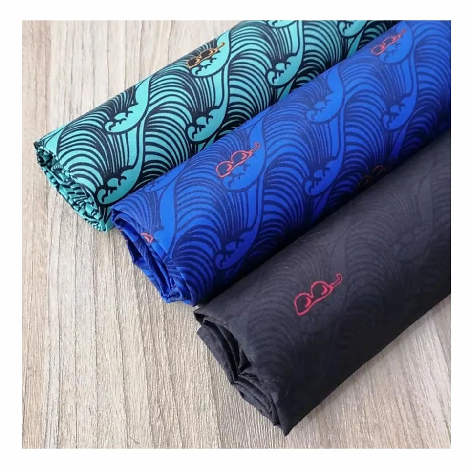 Microfiber Fabric 100 Polyester Custom Printed Textile Woven for Swimwear Clothing