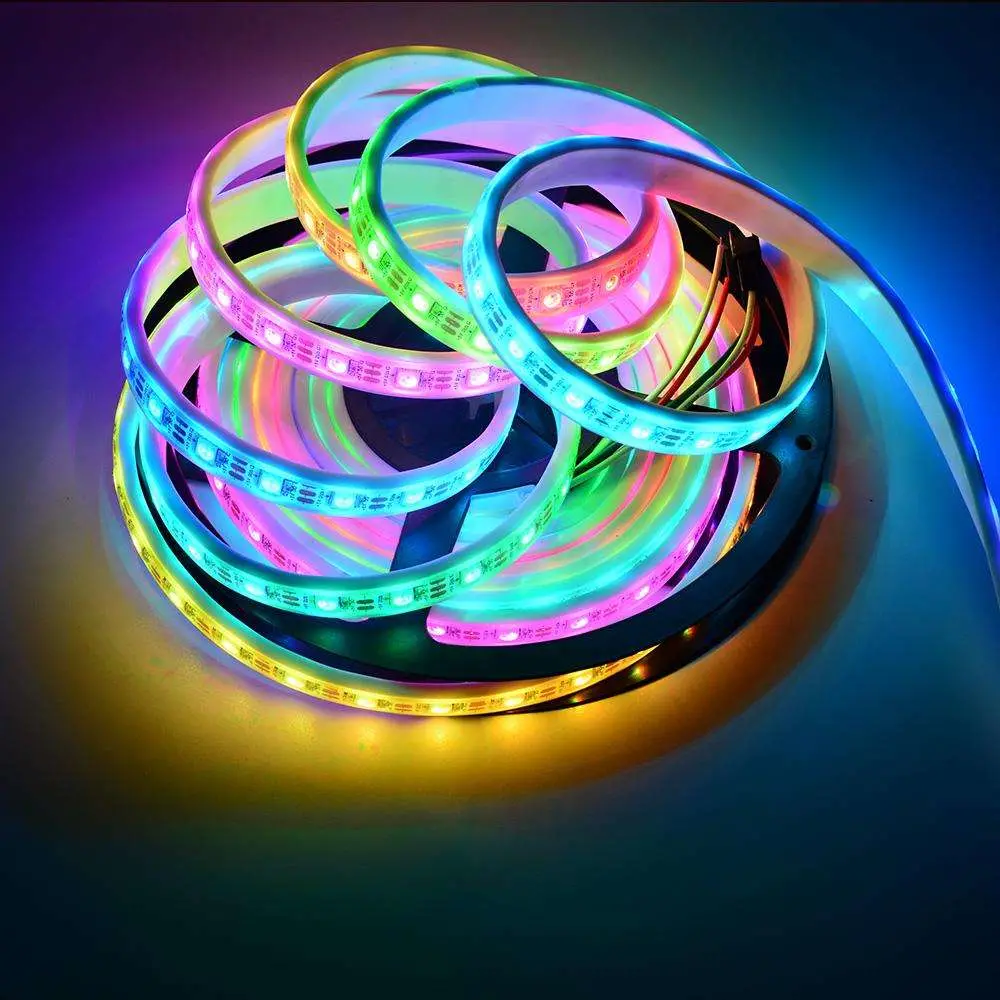 Programmable 12V Waterproof Magic SMD 5050 Remote Backlight Flexible LED RGB Strip