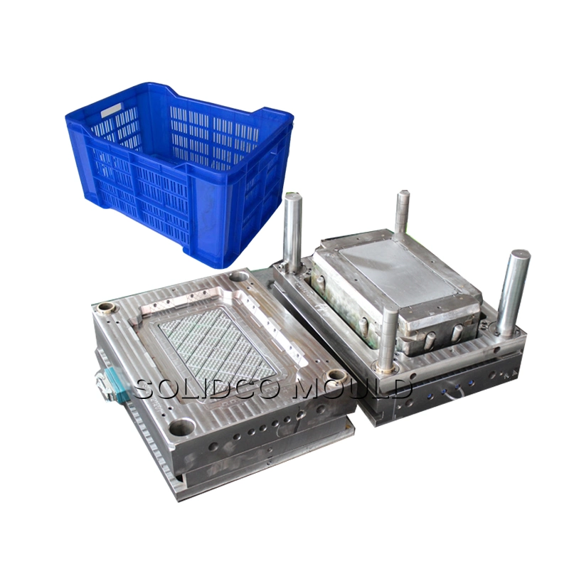 Fine Quality Factory Supply Plastic Fish Crate Injection Mould