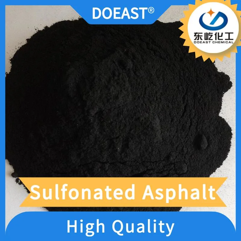 Black Water-Soluble Powder Poly-Anionic Modified Sulfated Asphalt