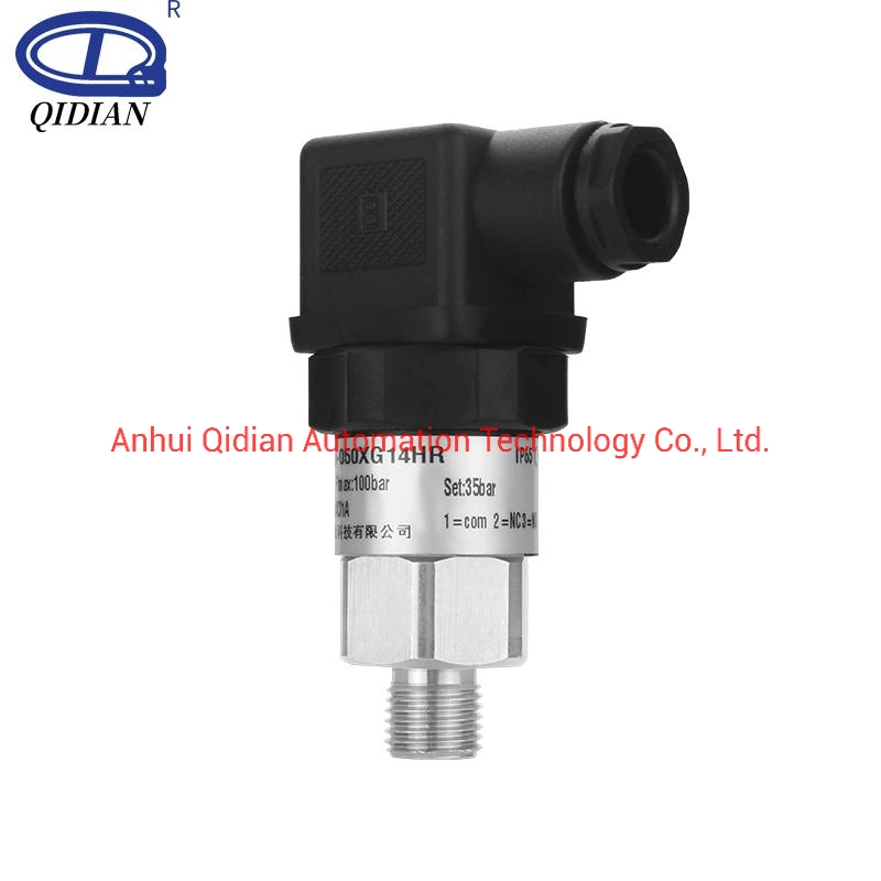 No/Nc Mechanical Pressure Switch Fire Adjustable Water Pump Air Pressure Hydraulic Oil Stainless Steel Diaphragm Piston Film Controller