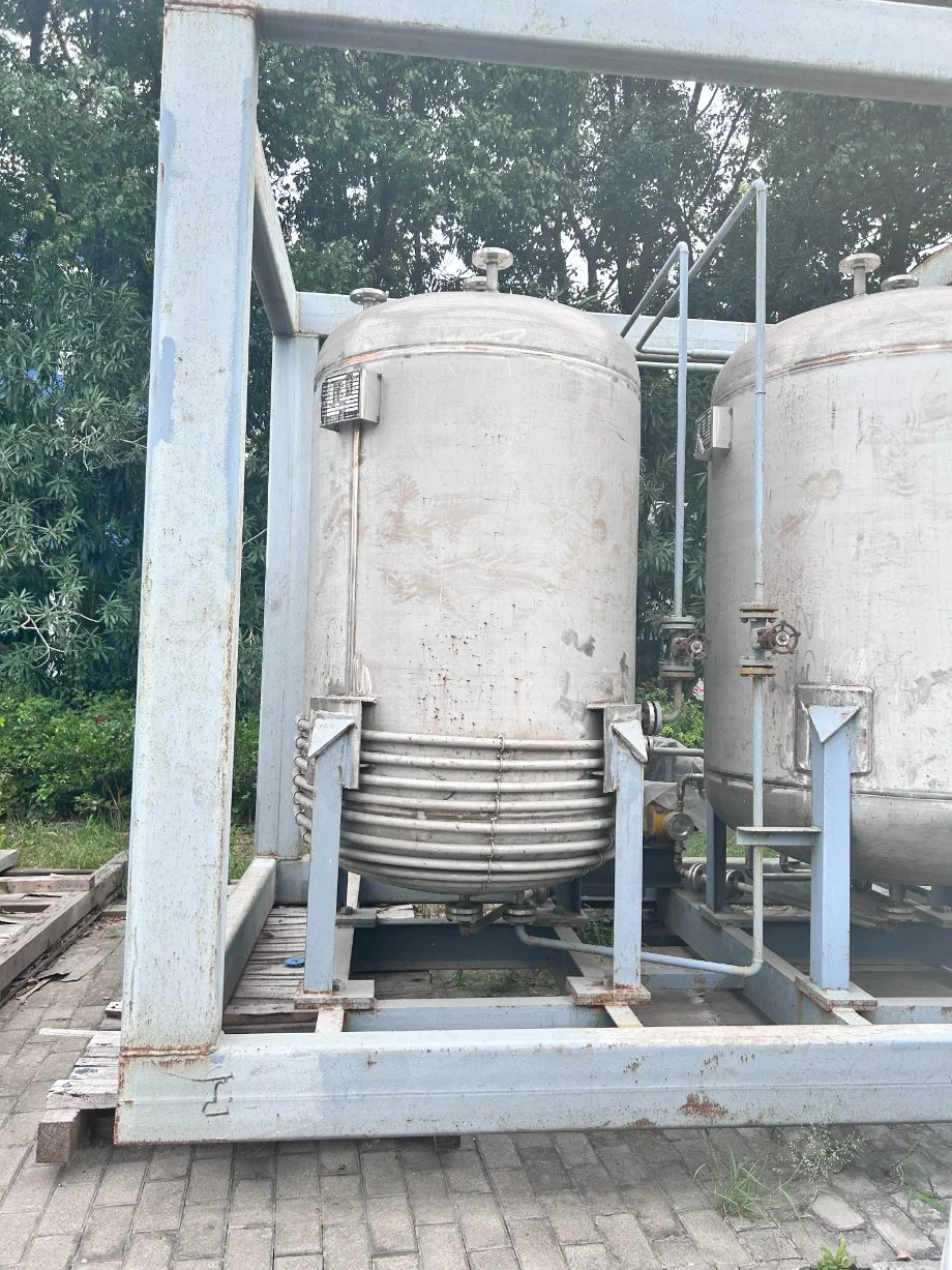 Storage Tank Pressure Vessel Spot Goods ASME ISO Chemical Manufacturing