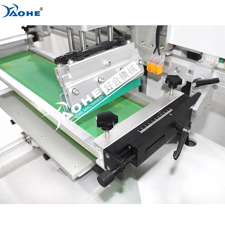 3 Station Semi-Auto Screnn rotatif pneumatique Machine d'impression pour les tissus/semelle intérieure/l'impression textile