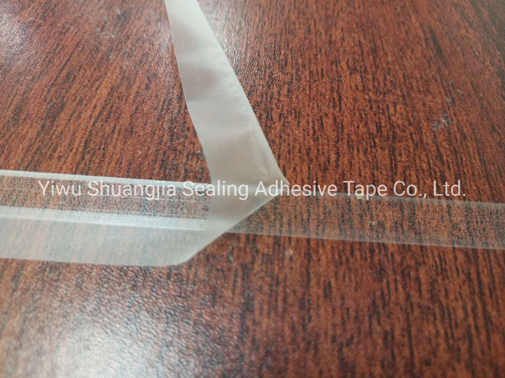 5000m Bobbin HDPE Resealable Bag Sealing Tape, PE Sealing Tape, OPP Bag Sealing Tape, Transparent Release Liner, Double Sided Adhesive Tape, Bag Sealing Strip