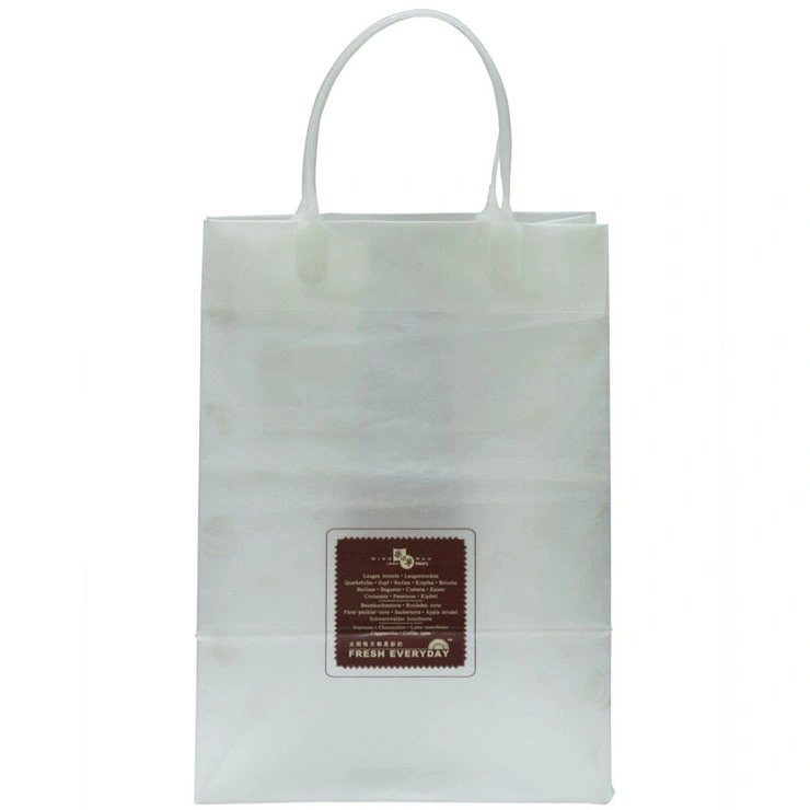 Printed Plastic Carrier Bags for Garment Use (FLC-8129)