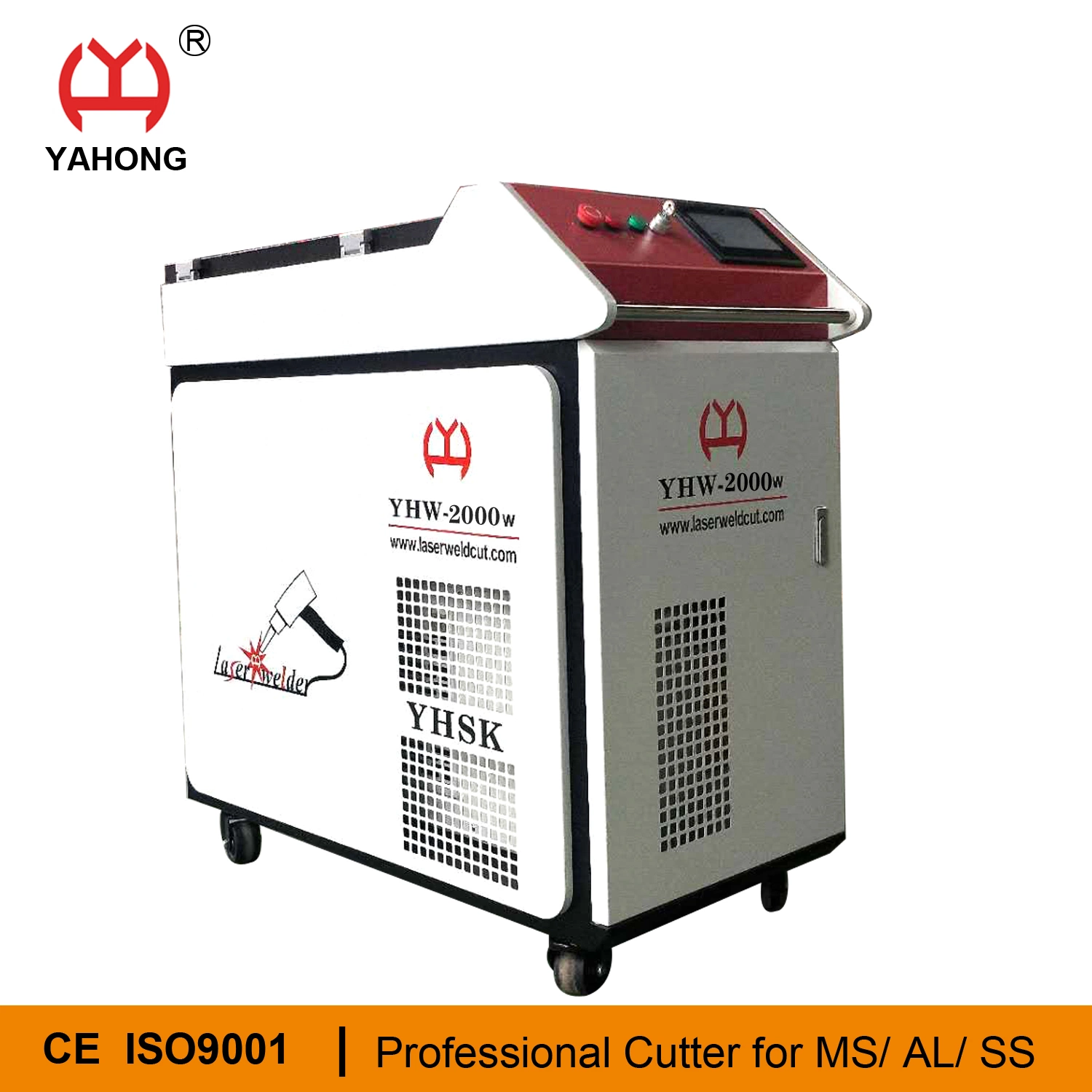 1000W 1500W 2000W Großhandel Handheld Fiber Laser Welding Machinery für Ms Ss Al Copper