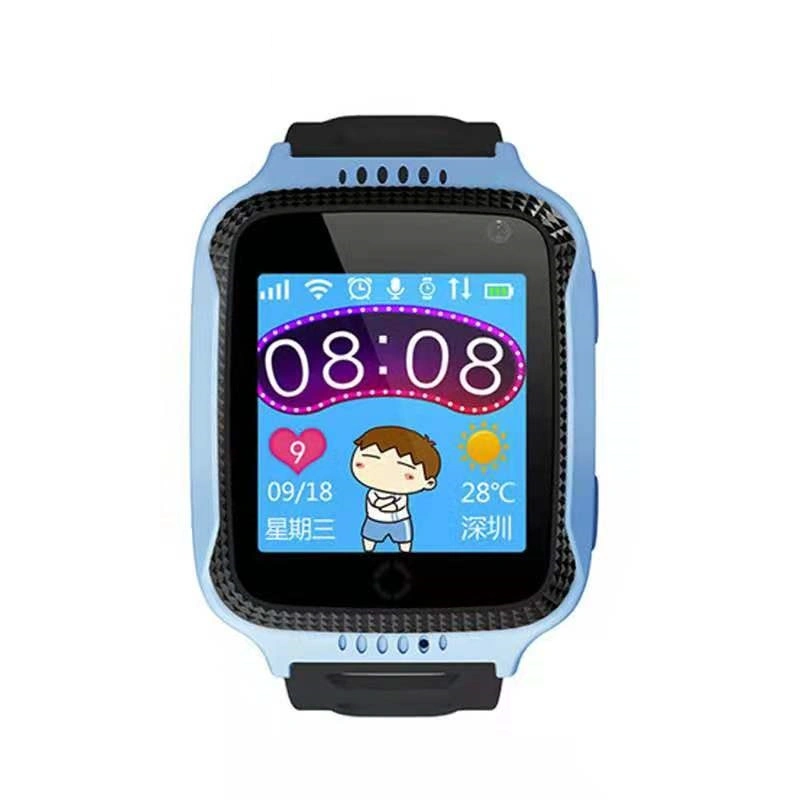 Kids GPS Tracker Smart Watch Waterproof Touch Screen Sos Flashlight for Girls Boys Gift Watch Q528