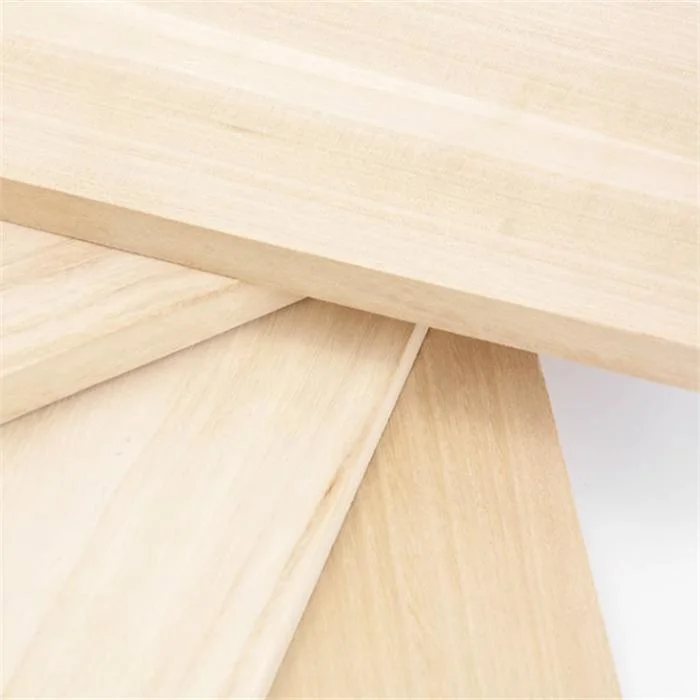 E0 High- Standard langlebiges Paulownia Massivholz Kernholz für Innendekoration/Skirting Line